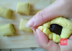 Corn flour bean paste cake recipe 7