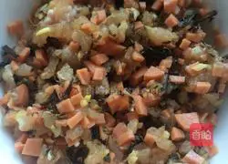 Sesame walnuts Illustration of how to make meat buns 6