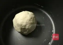 Illustration of how to make sesame and pretzel pancakes 1