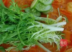 Illustration of home-cooked rice noodles 8