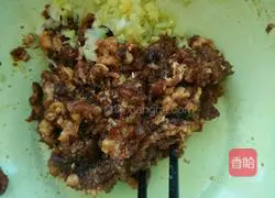 Illustration of how to make bean buns 4