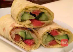 Mexican Avocado Bean Burrito Recipe Illustration 20