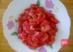 Illustration of how to make tomato and egg noodles 8