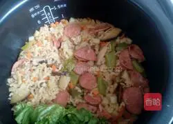 香长Illustration of how to make potato stewed rice 7