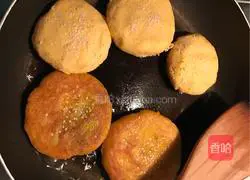Pumpkin bean paste cake recipe 7