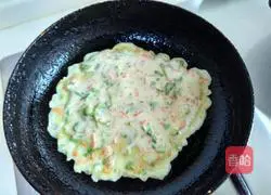 Illustration of how to make mixed vegetable pancakes 6