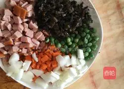Illustration of how to make fried rice 3