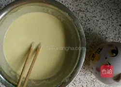 Illustration of how to make multigrain pancakes and fruits 1