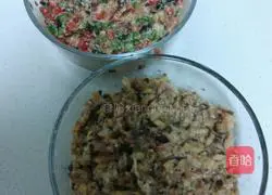 Illustration of how to make four-color dumplings 7