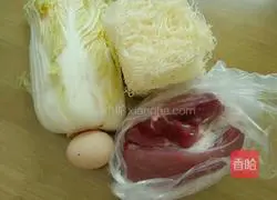 Illustration of how to make fried rice noodles 1