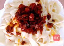 Illustration of how to make mushroom noodles 11