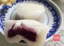 Crystal Purple Potato Cake Illustration of how to do it 11