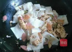 Illustration of how to make assorted fried noodles 10