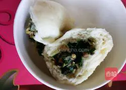 Illustration of how to make plain steamed buns 8