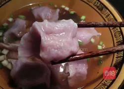 Illustration of how to make purple dumplings 9