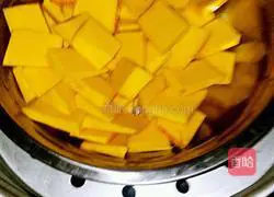 Black sesame pumpkin cake recipe 2