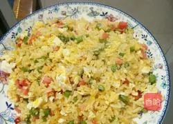 Golden Egg Fried Rice Recipe Illustration 8