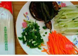 Cold noodles recipe 1