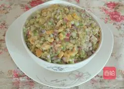 Eggs, zucchini, onions...Illustration of how to make dumpling fillings (fresh flavor type) 11