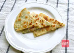 Illustration of how to make green onion cake 12