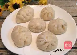 Illustration of how to make meat buns 16