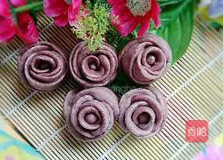 Illustration of how to make rose steamed buns 15