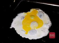 Illustration of how to make a simple ham sandwich 3