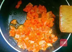 Illustration of how to make chicken tenders, mixed vegetables and egg pancakes 3