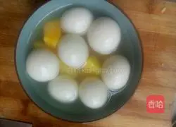Illustration of how to make sweet potato glutinous rice balls 5