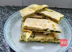 Illustration of how to make coriander cake 10