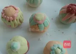 Illustration of how to make homemade glutinous rice balls 8