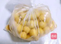 Illustration of how to make pumpkin glutinous rice balls 12