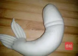 Illustration of how to make fish every year (carp steamed buns) 10