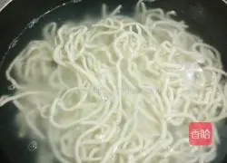 Illustration of how to make sesame sauce noodles 2
