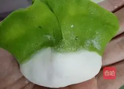 Illustration of making jade dumplings 8