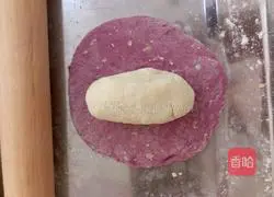 Illustration of how to make slipper steamed buns for couples 13