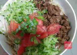  Illustration of how to make super half-and-half noodles 7