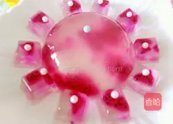 Pitaya Water Xinxuan Cake Recipe Illustration 7