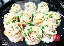 Illustration of how to make rose dumplings 15