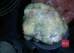 Illustration of how to make Korean tofu cake 8