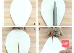 Illustration of how to make elf steamed buns 3