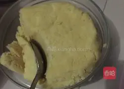 Illustration of how to make mung bean cake 3
