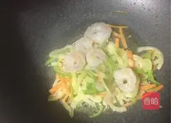 Illustration of how to make assorted fried noodles 7