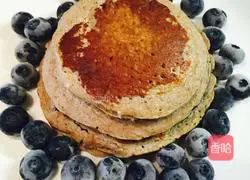 Illustration of how to make banana oatmeal pancakes 7