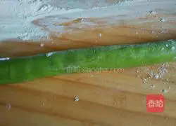 Illustration of how to make green shepherd's purse dumplings 6