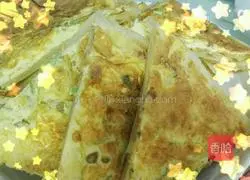 Jing~ Illustration of how to make delicious egg pancakes 7