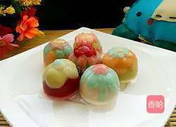 Illustration of homemade glutinous rice balls 10