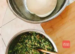 Pressure cooker version of fennel and pork dumplings recipe 1