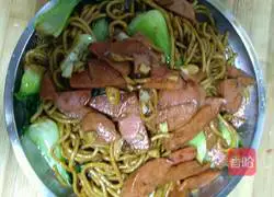 Soy sauce fried noodles recipe 7