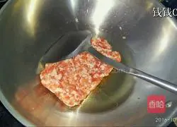 Fry Illustration of how to make meat sauce (noodle sauce) 3